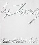 Catalogue Cy Twombly 2001